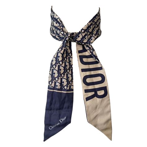 blue dior scarf|dior mitzah scarf.